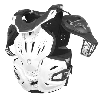 Leatt, Leatt Fusion 3.0 All-In-One Neck, Chest, Back, Flank And Shoulder Protection White