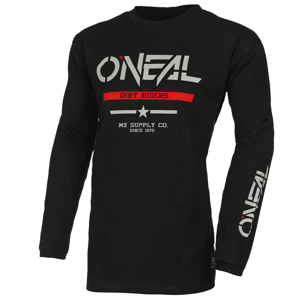 Oneal, O'NEAL Youth Element Squadron Cotton Jersey Black/White