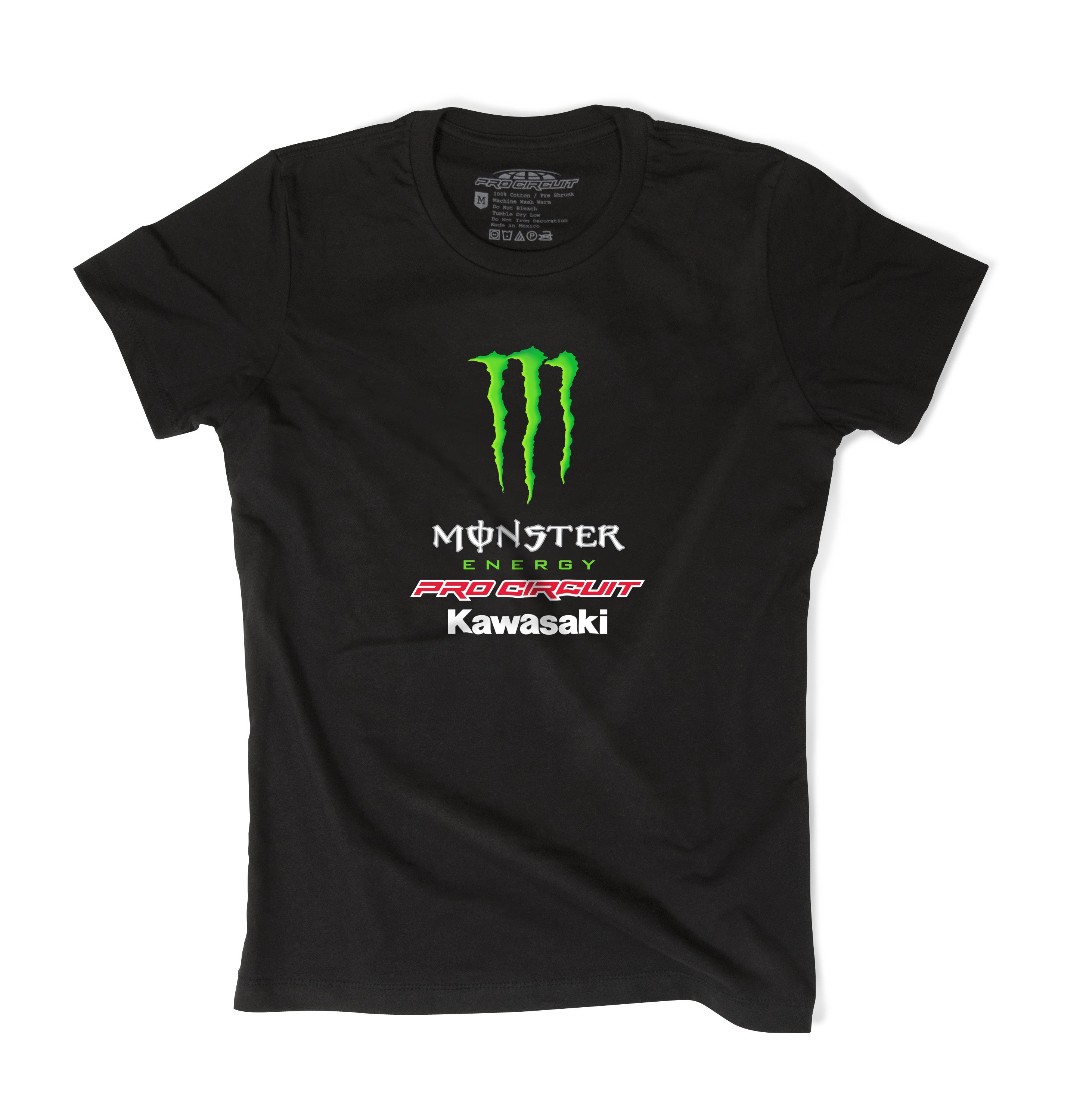 Pro Circuit, Pro Circuit MONSTER TEAM LADIES TEE BLACK