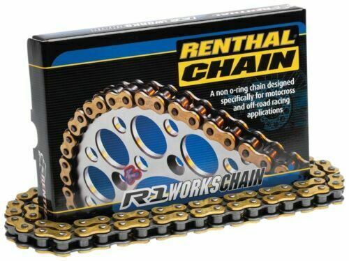 Renthal, Renthal R1 Works Gold Chain 415 / 420 / 428 / 520 (non o-ring chain)