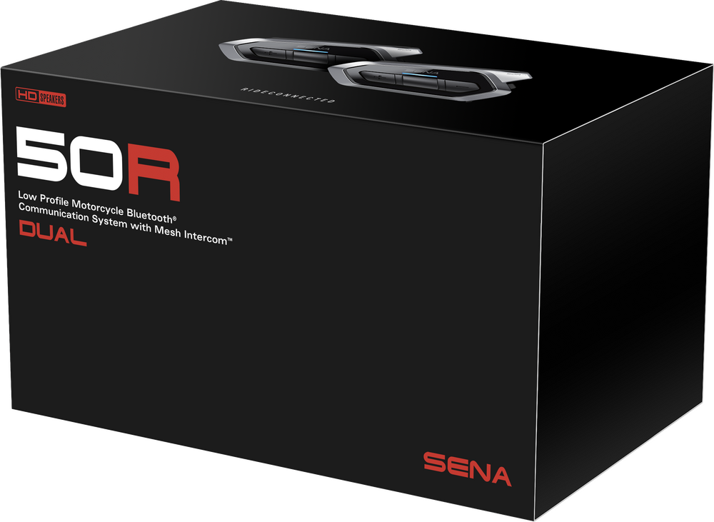 Sena, Sena 50R Hd Bluetooth Comm System With Mesh InteRCom Dual - 50R-02D