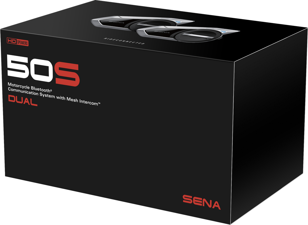 Sena, Sena 50S Hd Bluetooth Comm System Sound By Harman Kardon Dual - 50S-10D