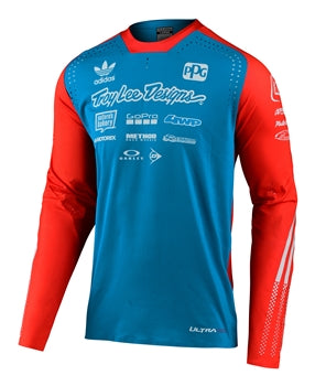 Troy Lee Designs, Troy Lee Designs 2020  Ultra Jersey; Adidas Team Ocean / Flo Orange