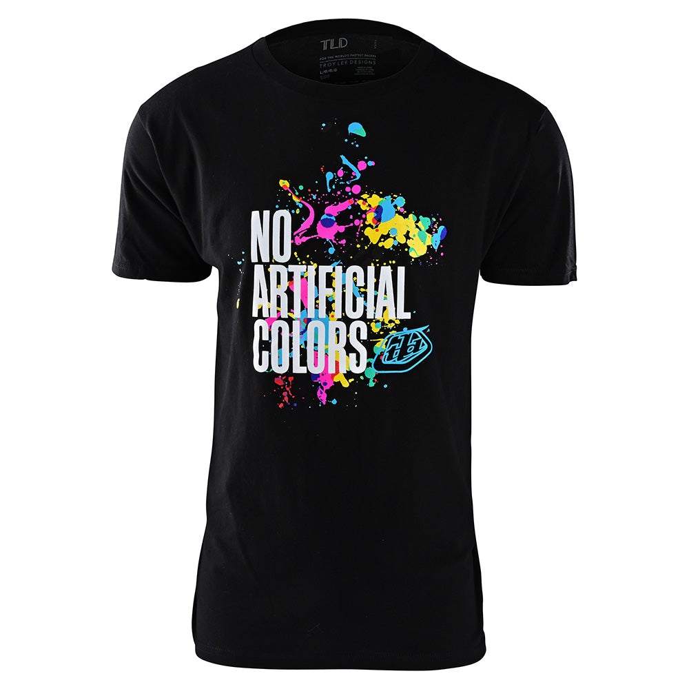 Troy Lee Designs, Troy Lee Designs 40th Anniversary NO ARTIFICIAL COLORS SS TEE; BLACK