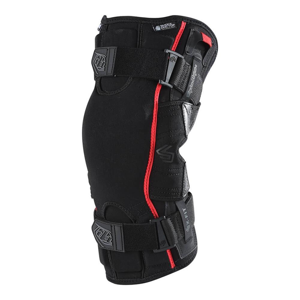 Troy Lee Designs, Troy Lee Designs 6400 Knee Brace Black Pairs