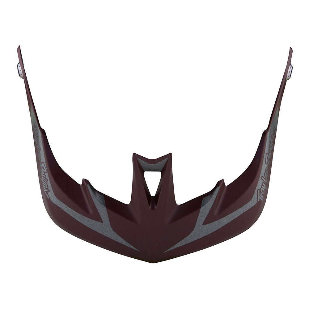 Troy Lee Designs, Troy Lee Designs A3 Visor; Jade Burgundy