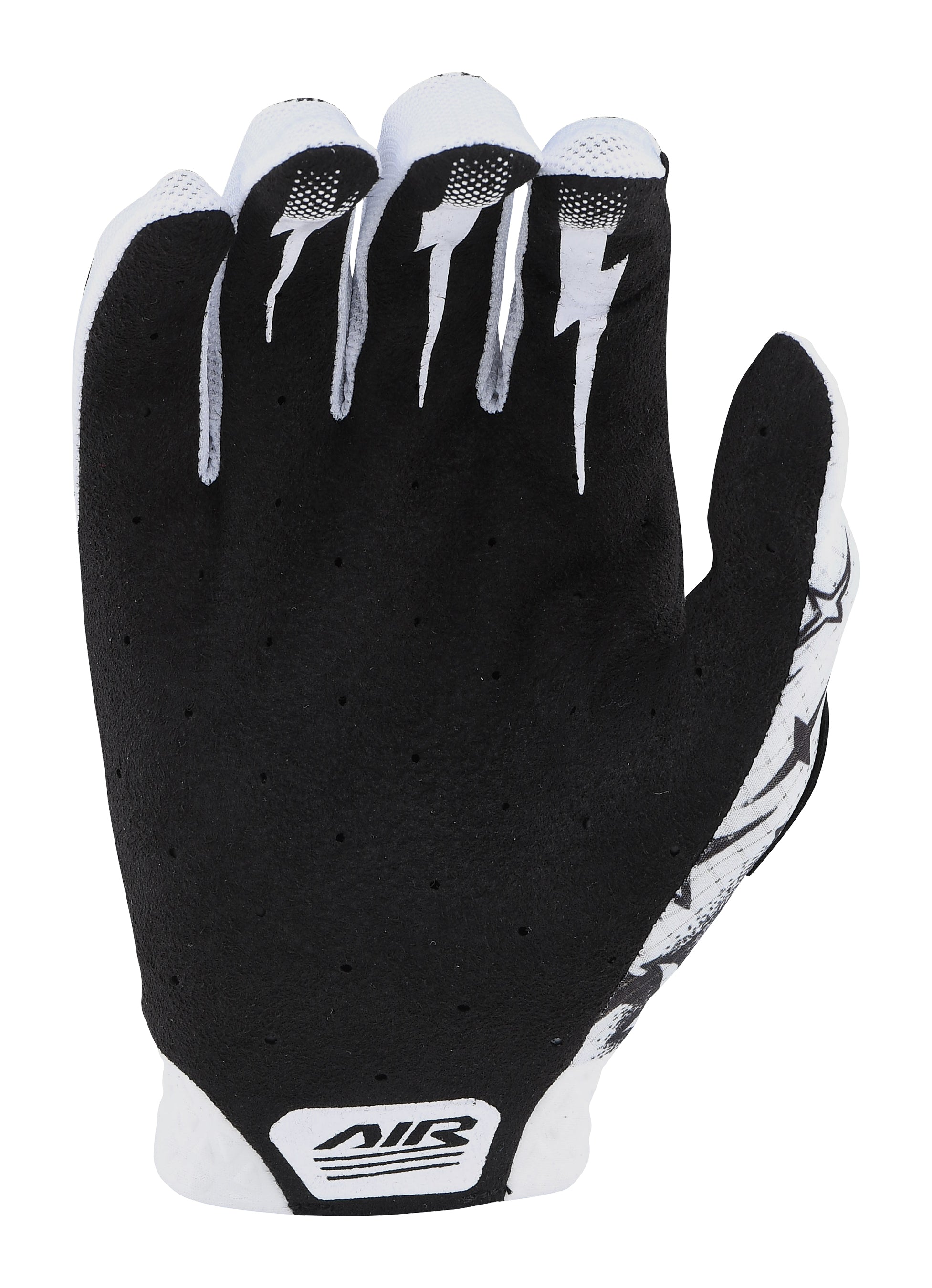 Troy Lee Designs, Troy Lee Designs AIR GLOVE; SKULL DEMON WHITE / BLACK