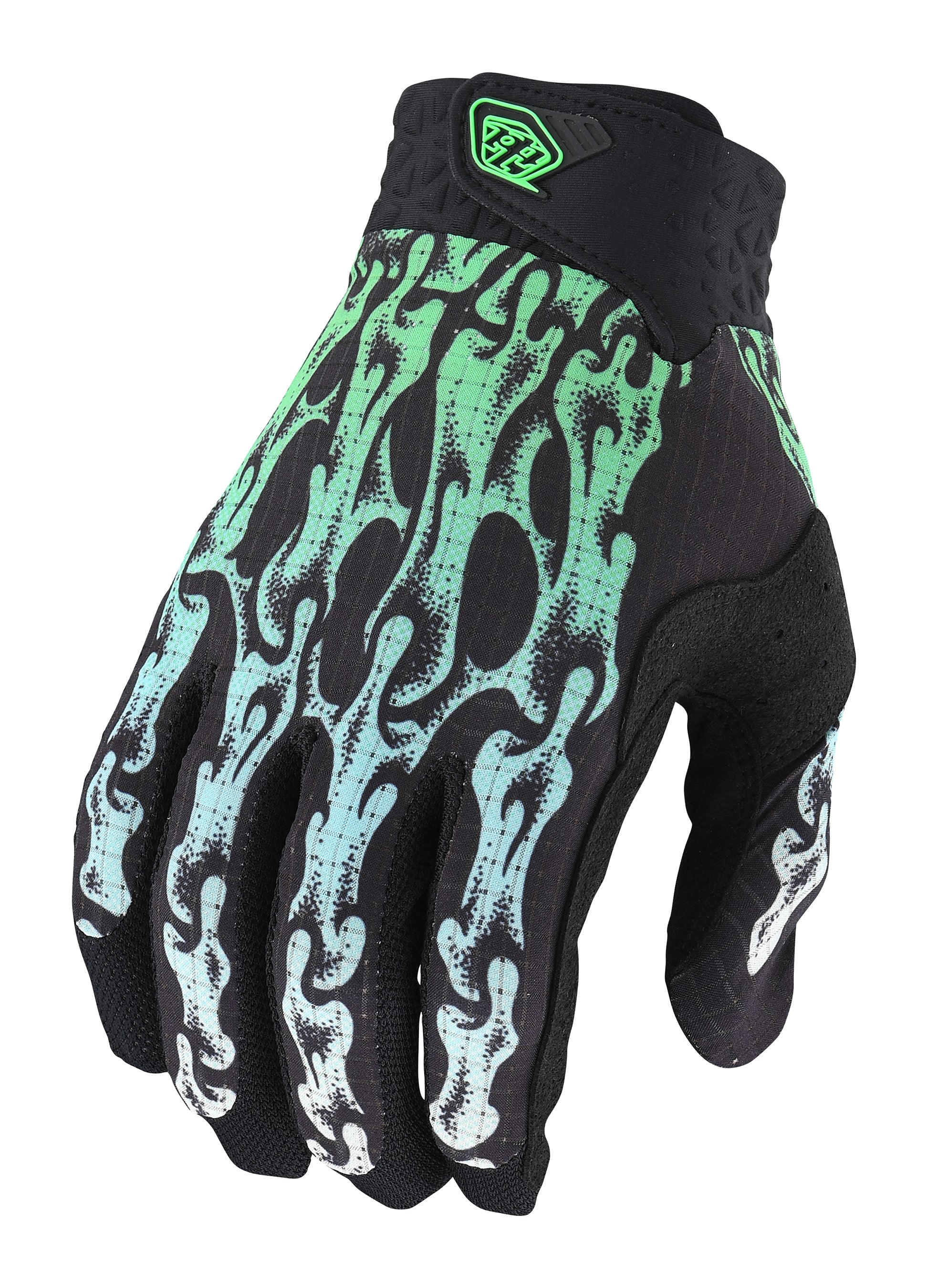 Troy Lee Designs, Troy Lee Designs AIR GLOVE; SLIME HANDS Flo Green