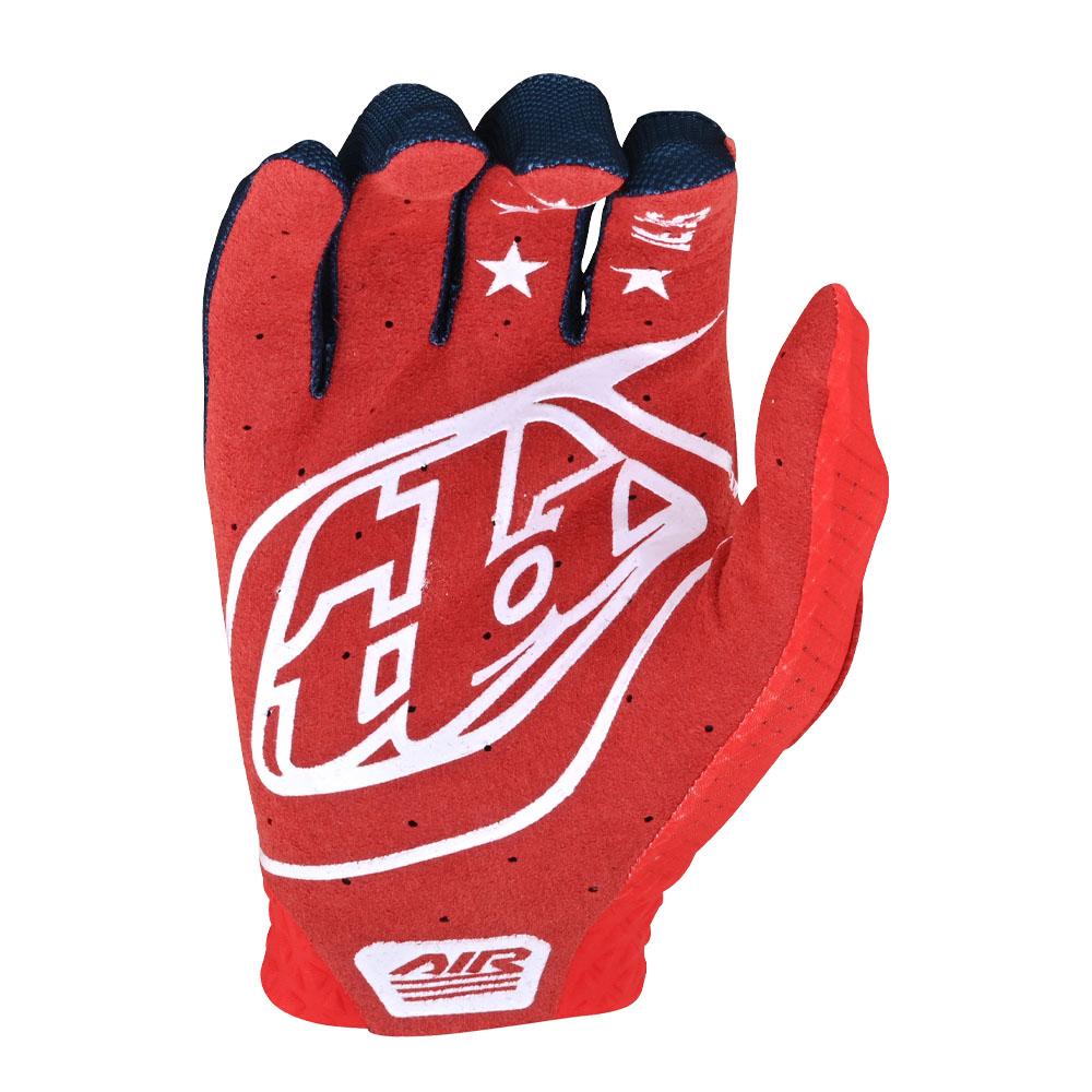 Troy Lee Designs, Troy Lee Designs Air Gloves Stripes & Stars Red