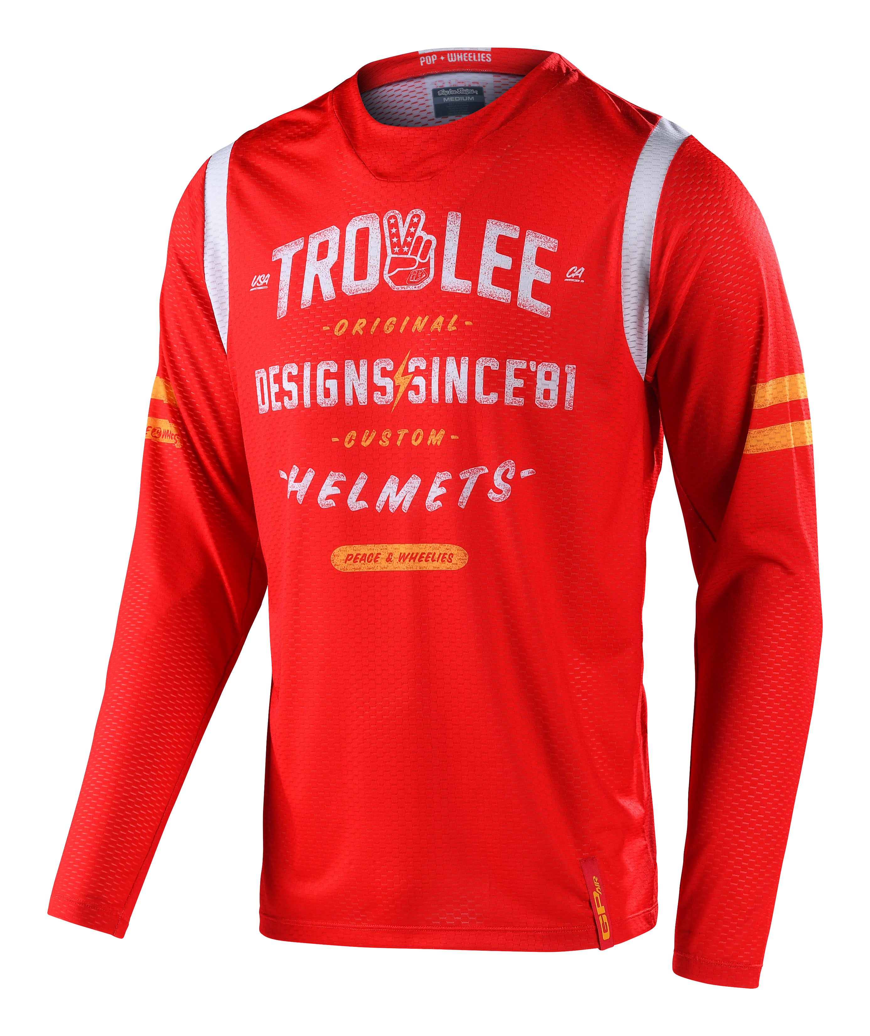 Troy Lee Designs, Troy Lee Designs GP AIR JERSEY; ROLL OUT RED