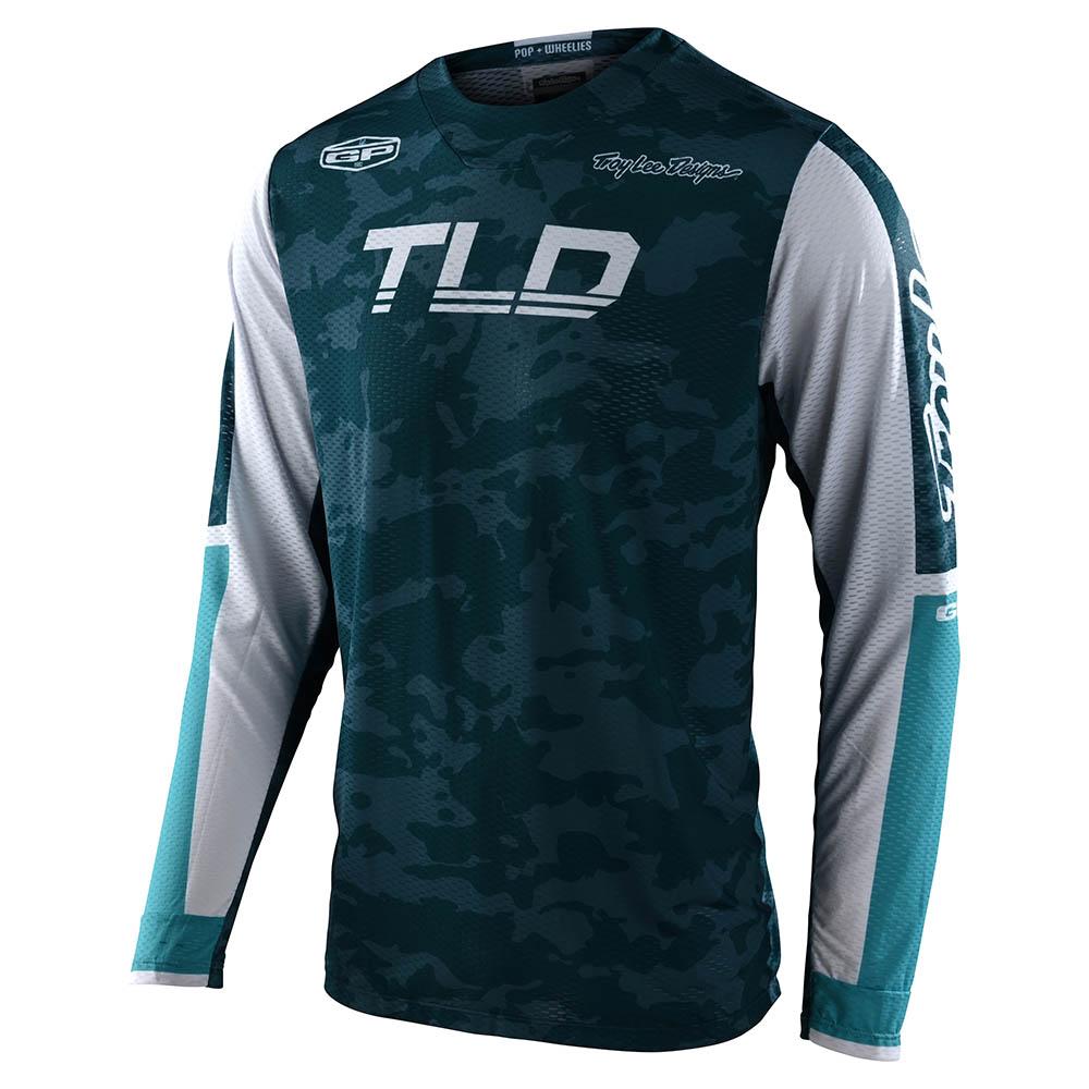 Troy Lee Designs, Troy Lee Designs GP AIR JERSEY; VELOCE CAMO MARINE