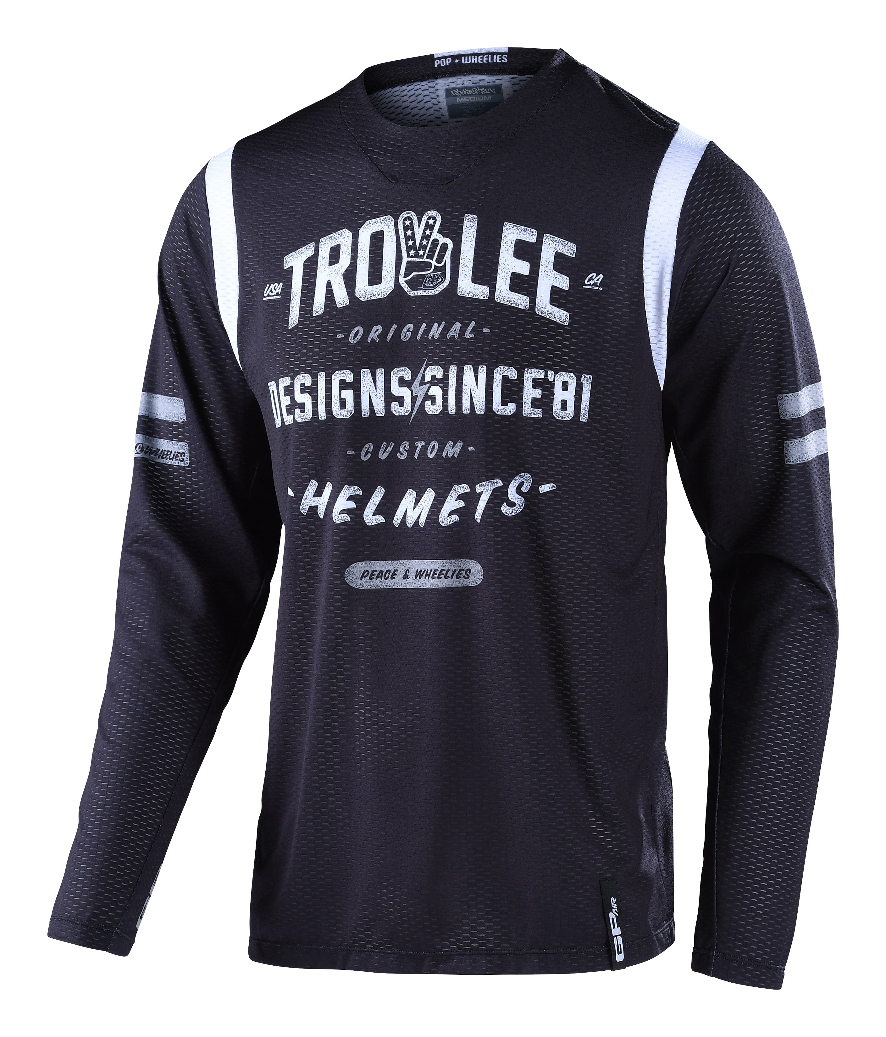 Troy Lee Designs, Troy Lee Designs GP Air Jersey; Roll Out Black