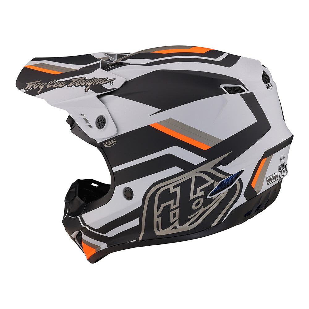 Troy Lee Designs, Troy Lee Designs GP Helmet Apex Gray / Orange