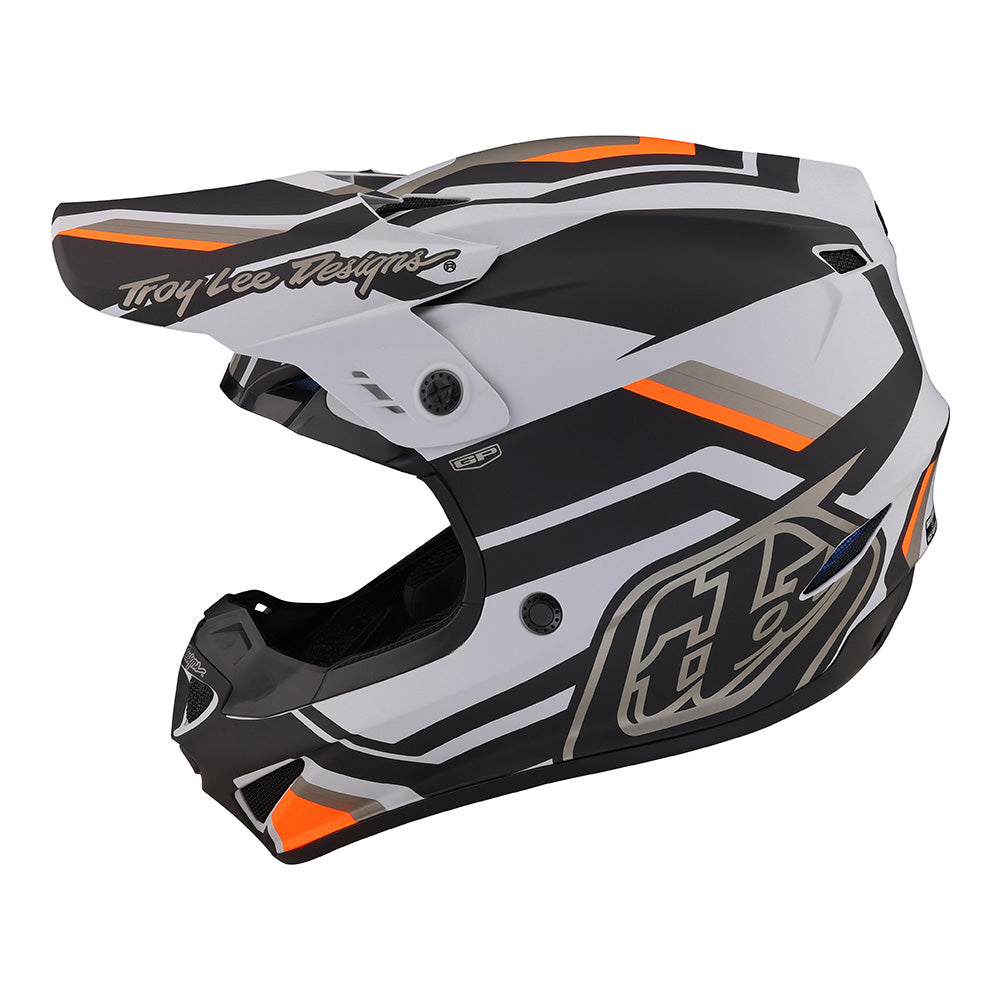 Troy Lee Designs, Troy Lee Designs GP Helmet Apex Gray / Orange