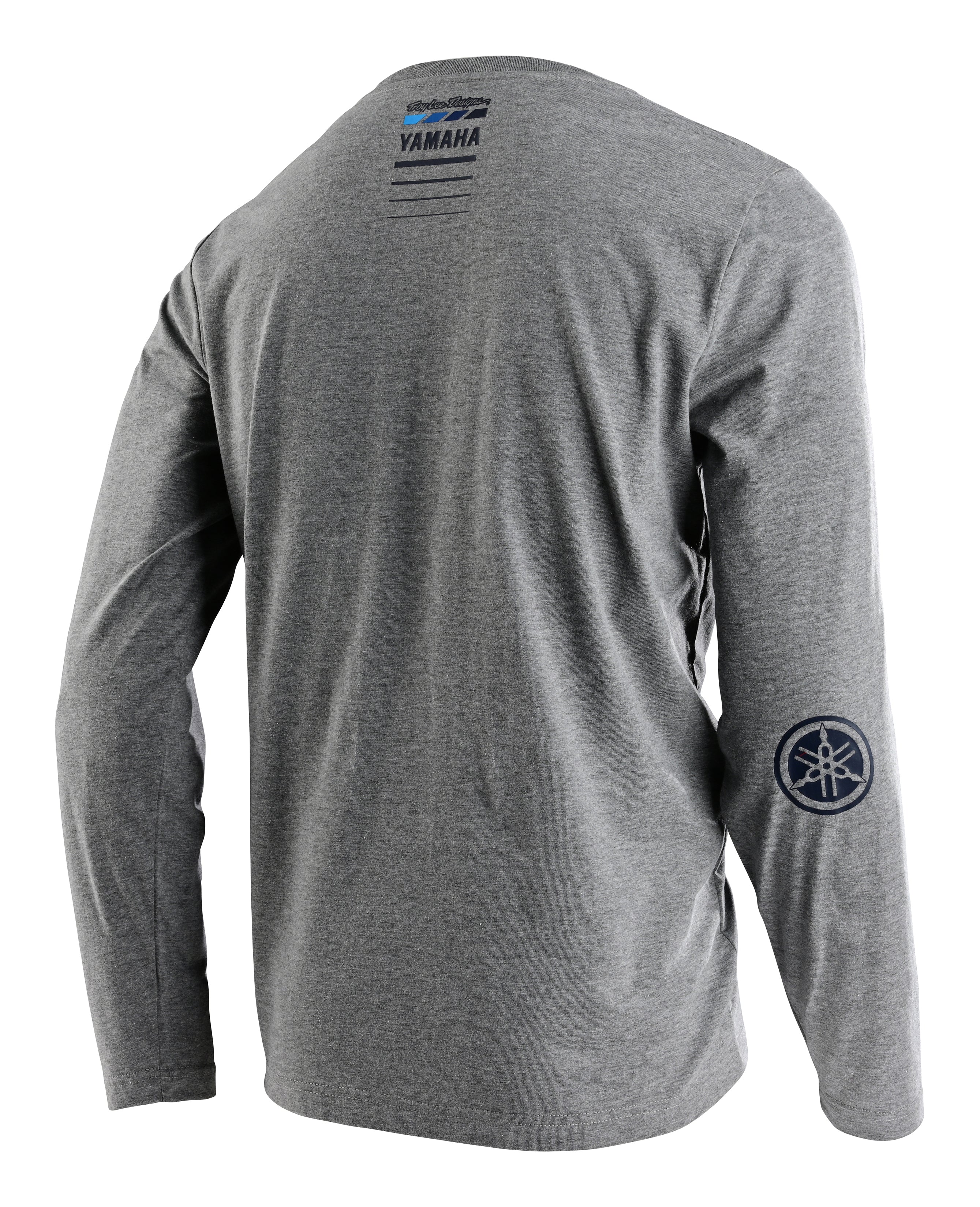 Troy Lee Designs, Troy Lee Designs Long Sleeve Tee Yamaha XT-22 Heather Gray