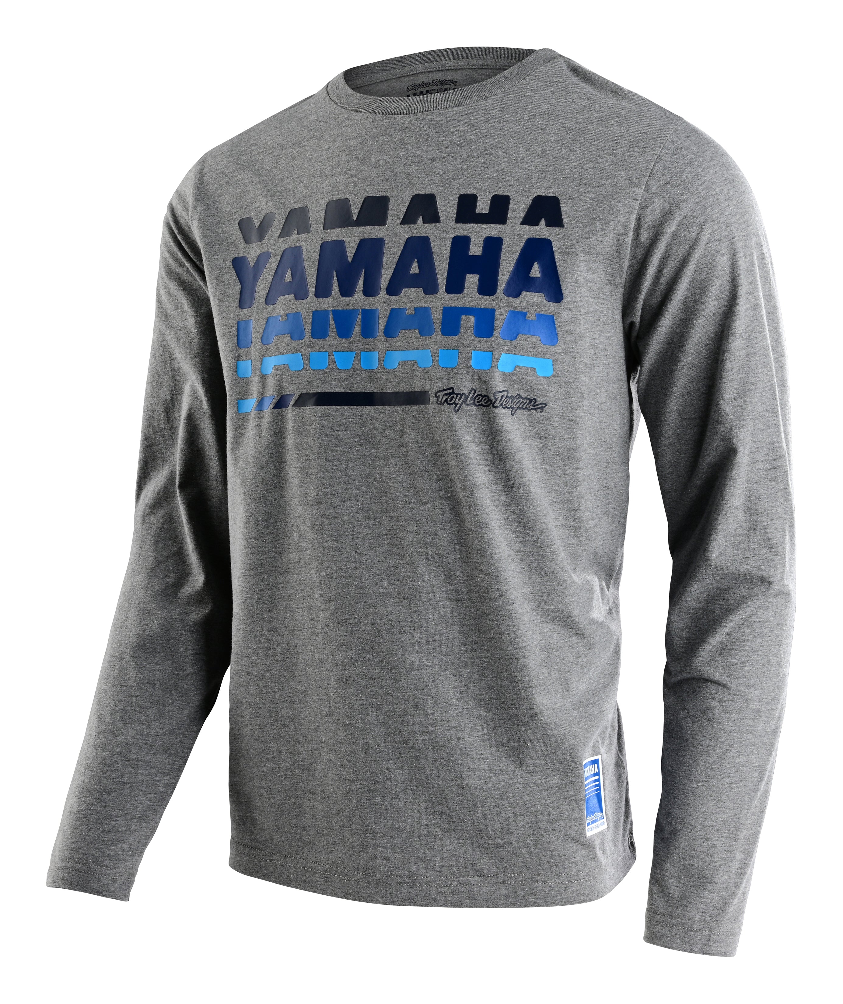 Troy Lee Designs, Troy Lee Designs Long Sleeve Tee Yamaha XT-22 Heather Gray