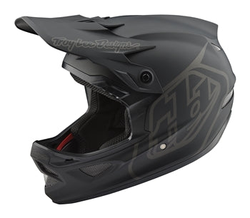 Troy Lee Designs, Troy Lee Designs MTB D3 Helmet FIBERLITE; MONO BLACK