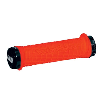 Troy Lee Designs, Troy Lee Designs ODI/TLD Lock-on Mountain Bike ATV Grips Orange/Black