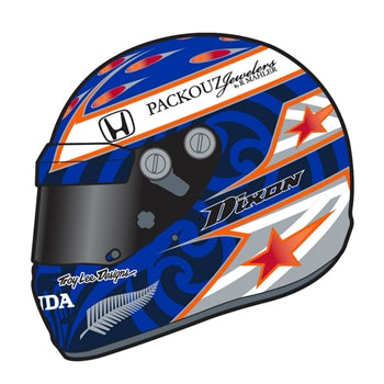 Troy Lee Designs, Troy Lee Designs SCOTT DIXON STICKER; RED / WHITE / BLUE