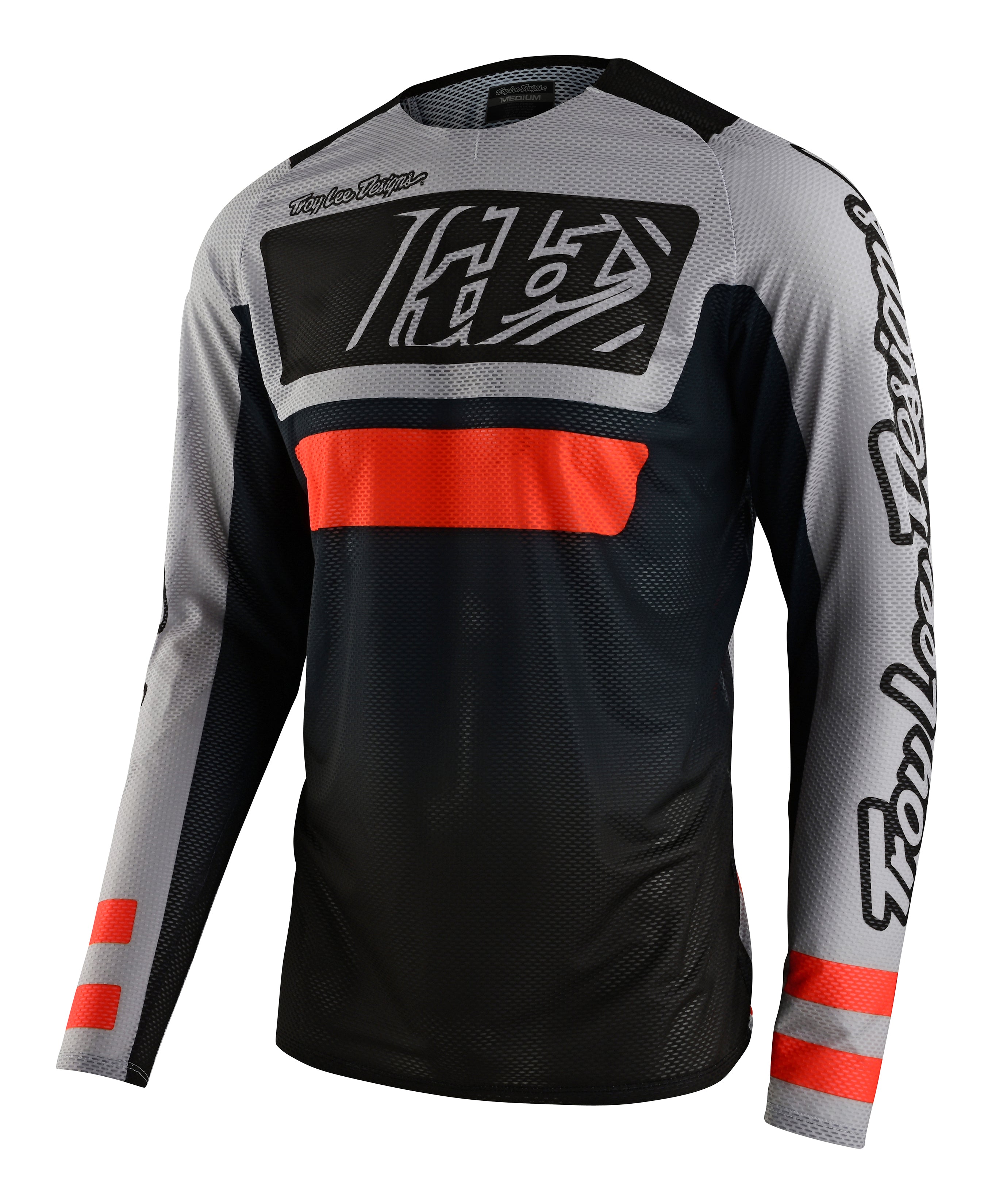 Troy Lee Designs, Troy Lee Designs SE Pro Air Jersey Lanes Black / Orange