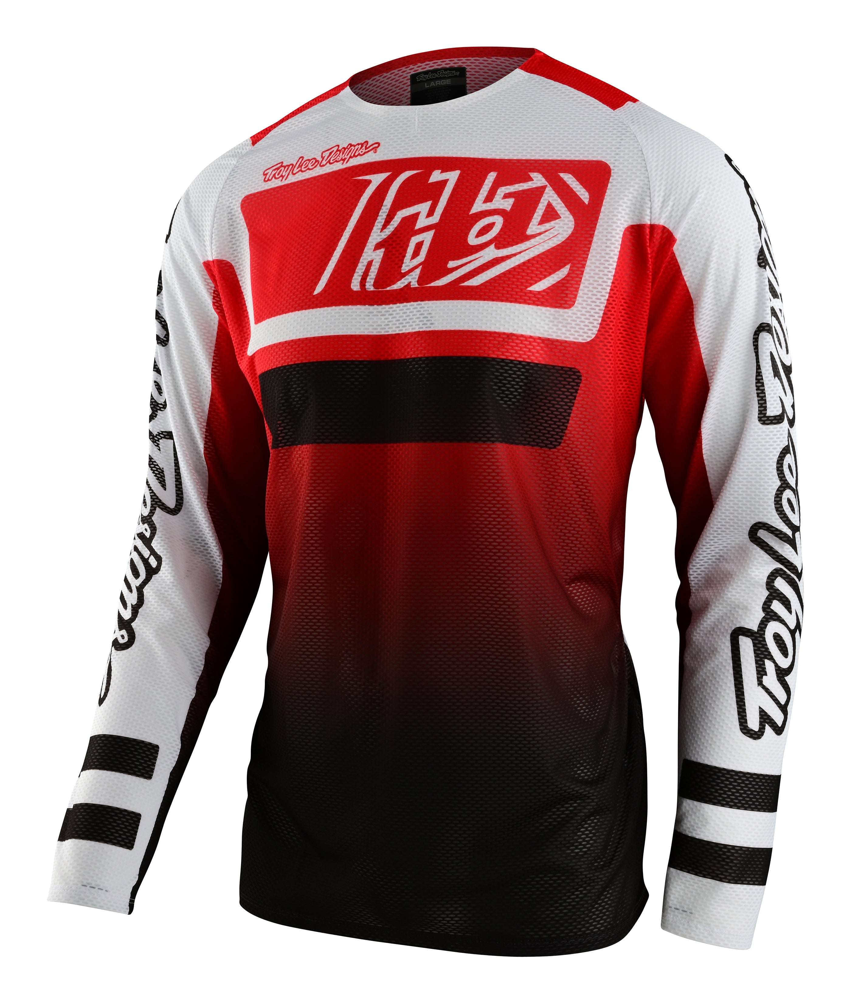 Troy Lee Designs, Troy Lee Designs SE Pro Air Jersey Lanes Red / Black