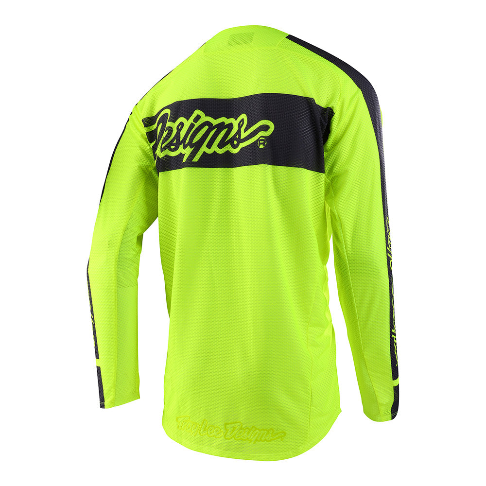 Troy Lee Designs, Troy Lee Designs SE Pro Air Jersey Vox Flo Yellow