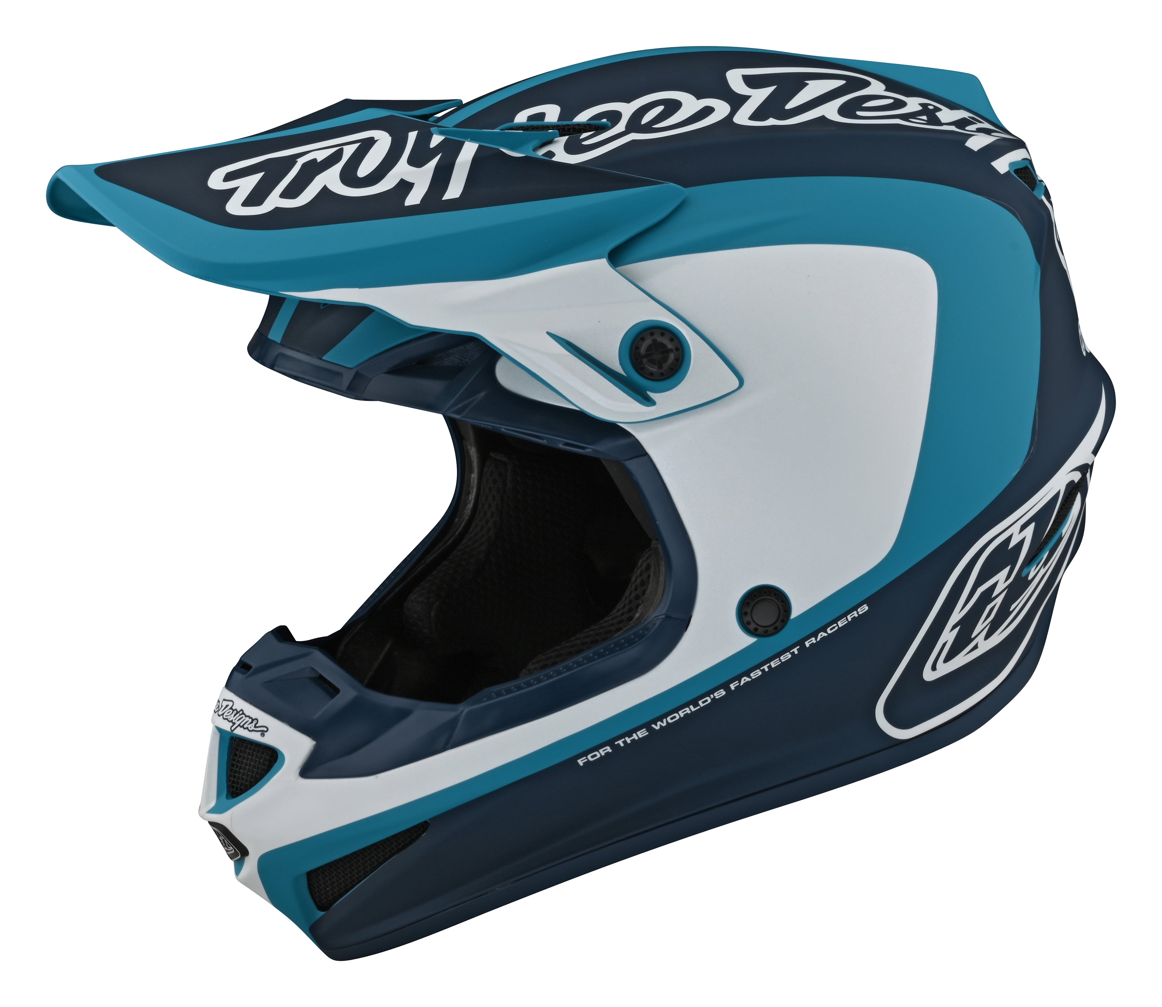 Troy Lee Designs, Troy Lee Designs SE4 Polyacrylite Helmet Corsa Marine