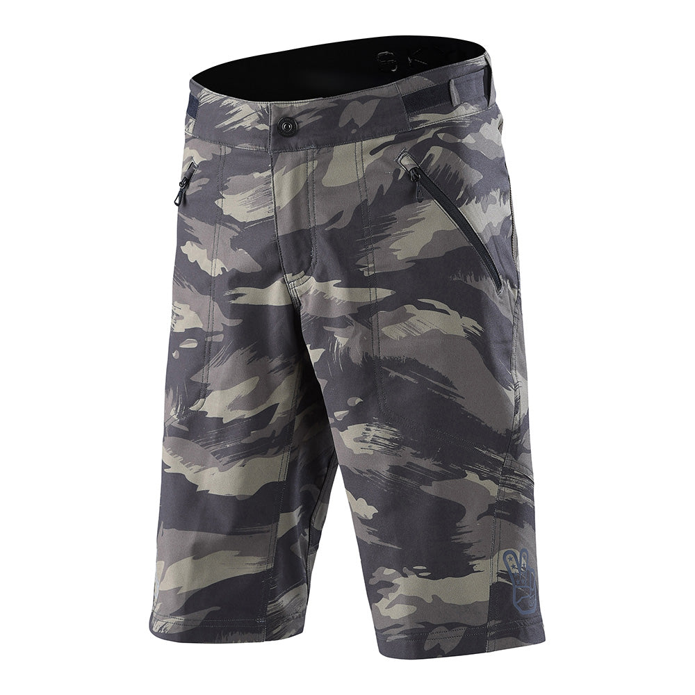 Troy Lee Designs, Troy Lee Designs SKYLINE SHORT SHELL (No Liner) - BRUSHED CAMO MILITARY