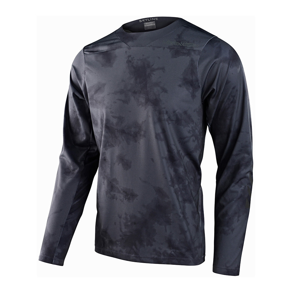 Troy Lee Designs, Troy Lee Designs Skyline Ls Chill Jersey Tie Dye Charcoal