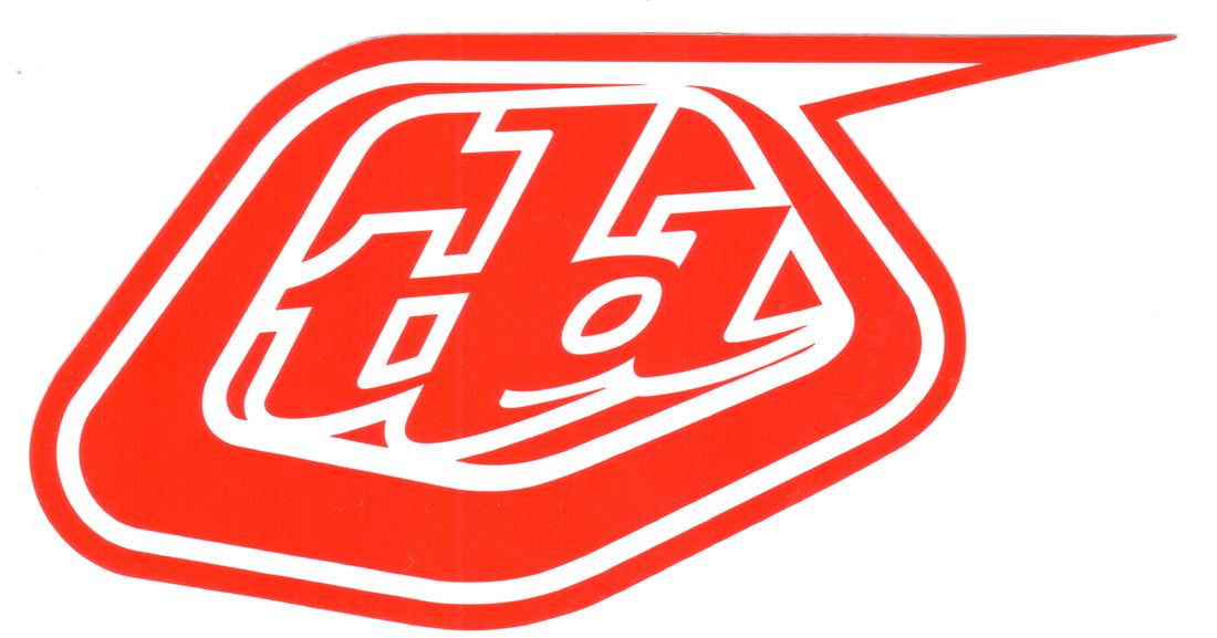 Troy Lee Designs, Troy Lee Designs TLD SHIELD DECAL - RED 6"