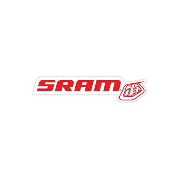 Troy Lee Designs, Troy Lee Designs TLD SRAM Sticker - Red 5" x 1"