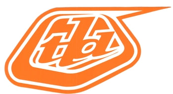 Troy Lee Designs, Troy Lee Designs TLD Shield Decal - Orange 6"