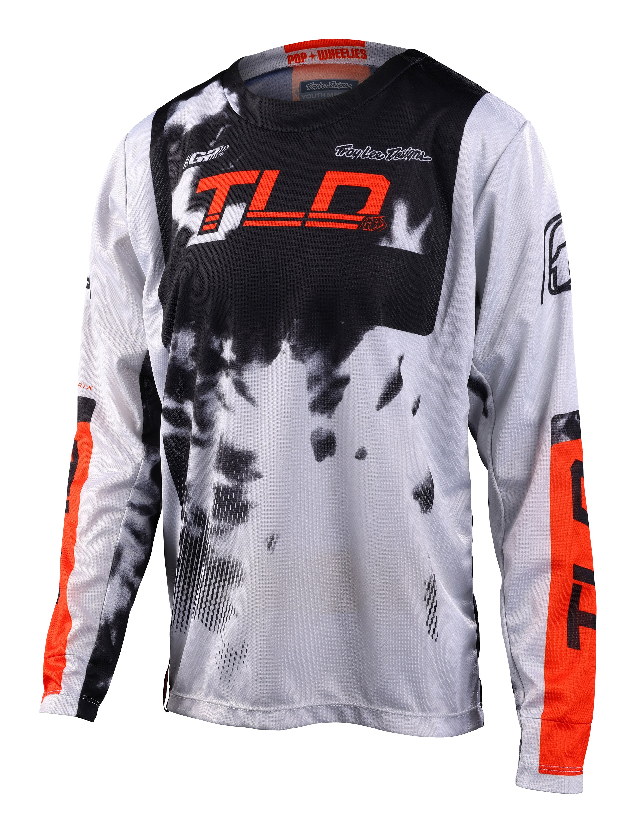 Troy Lee Designs, Troy Lee Designs Youth GP Jersey Astro Light Gray / Orange