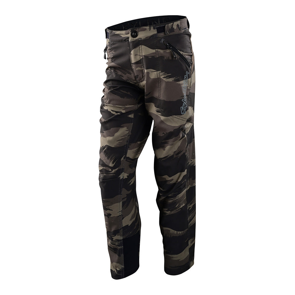 Troy Lee Designs, Troy Lee Designs Youth Skyline Pant Brushed Camo Military