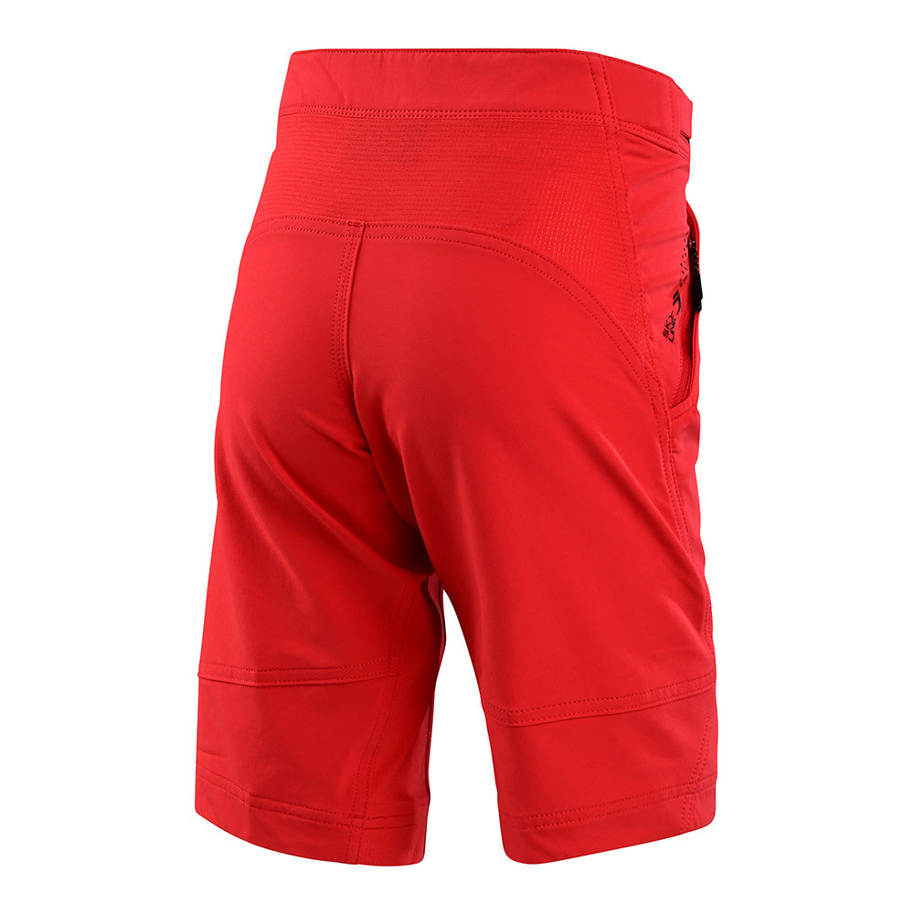 Troy Lee Designs, Troy Lee Designs Youth Skyline Short Shell; Mono Fiery Red