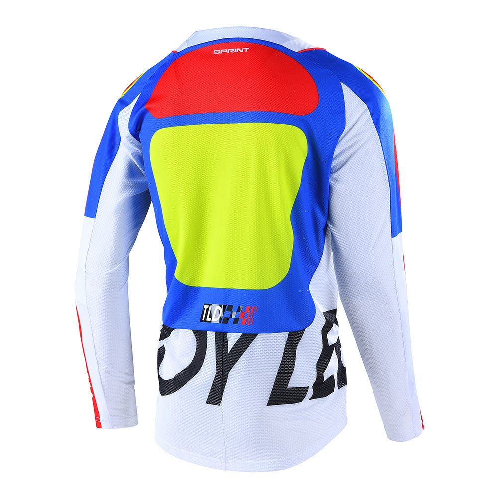 Troy Lee Designs, Troy Lee Designs Youth Sprint Jersey Drop In White