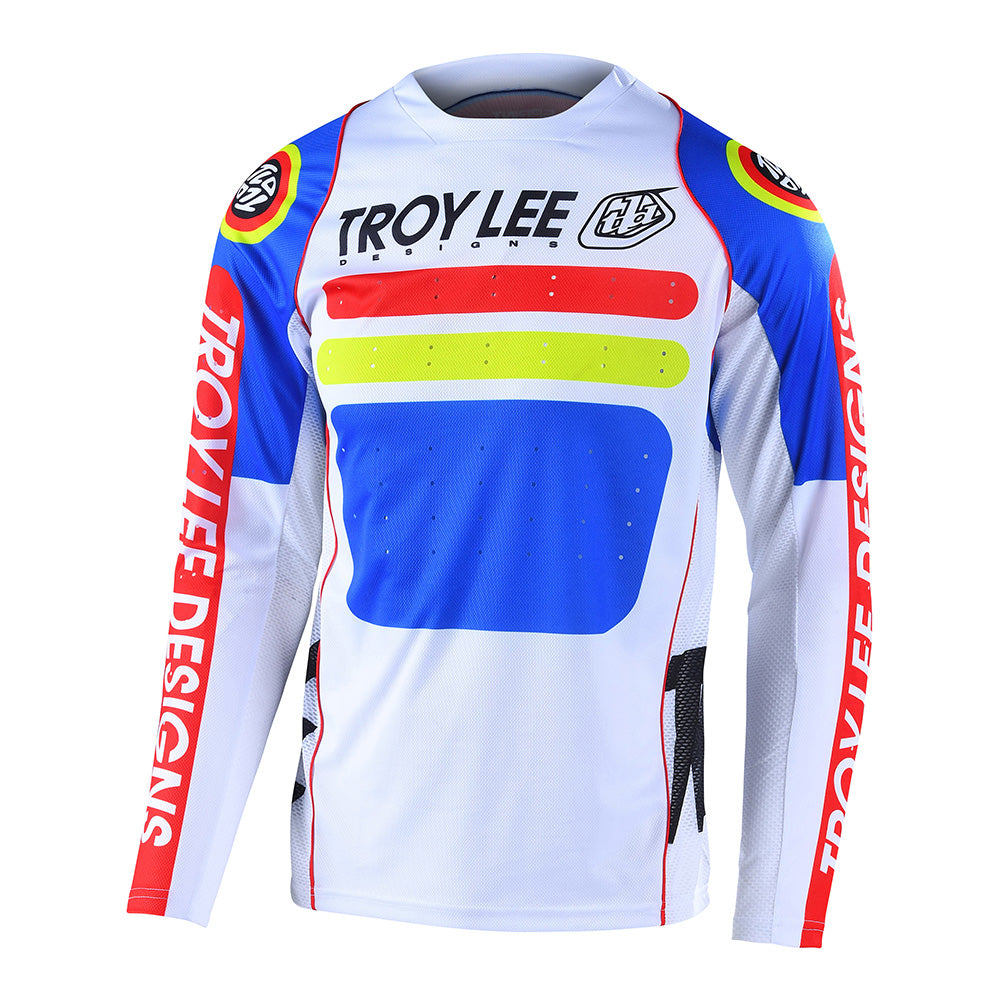 Troy Lee Designs, Troy Lee Designs Youth Sprint Jersey Drop In White