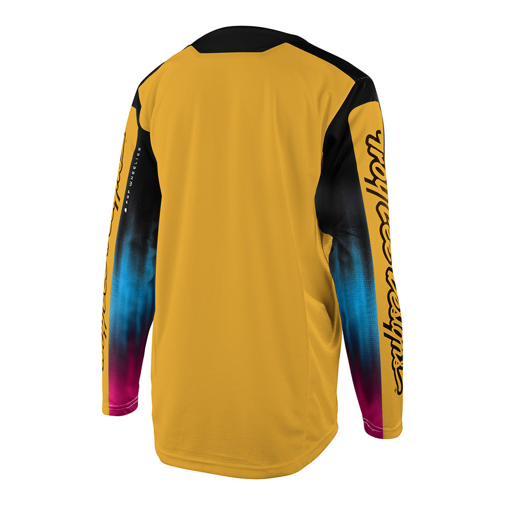 Troy Lee Designs, Troy Lee Designs Youth Sprint Jersey Jet Fuel Golden