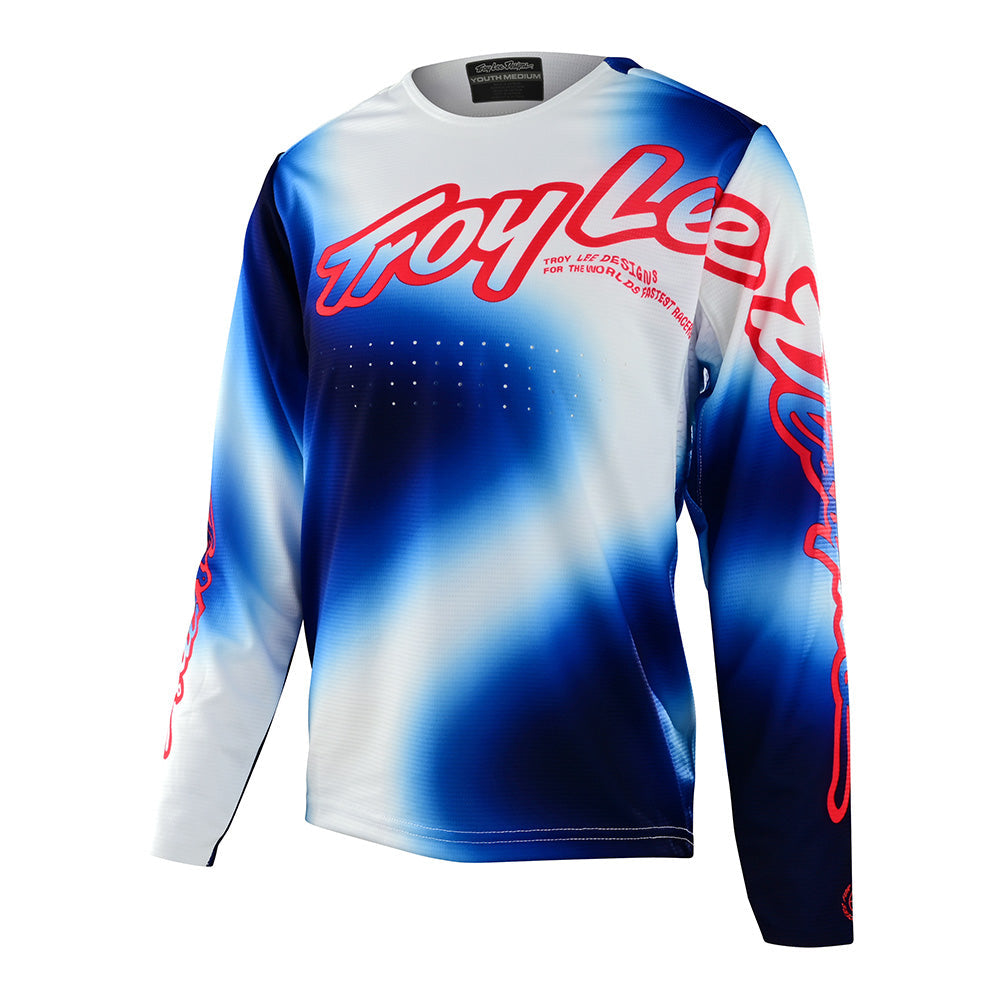 Troy Lee Designs, Troy Lee Designs Youth Sprint Jersey; Lucid Blue