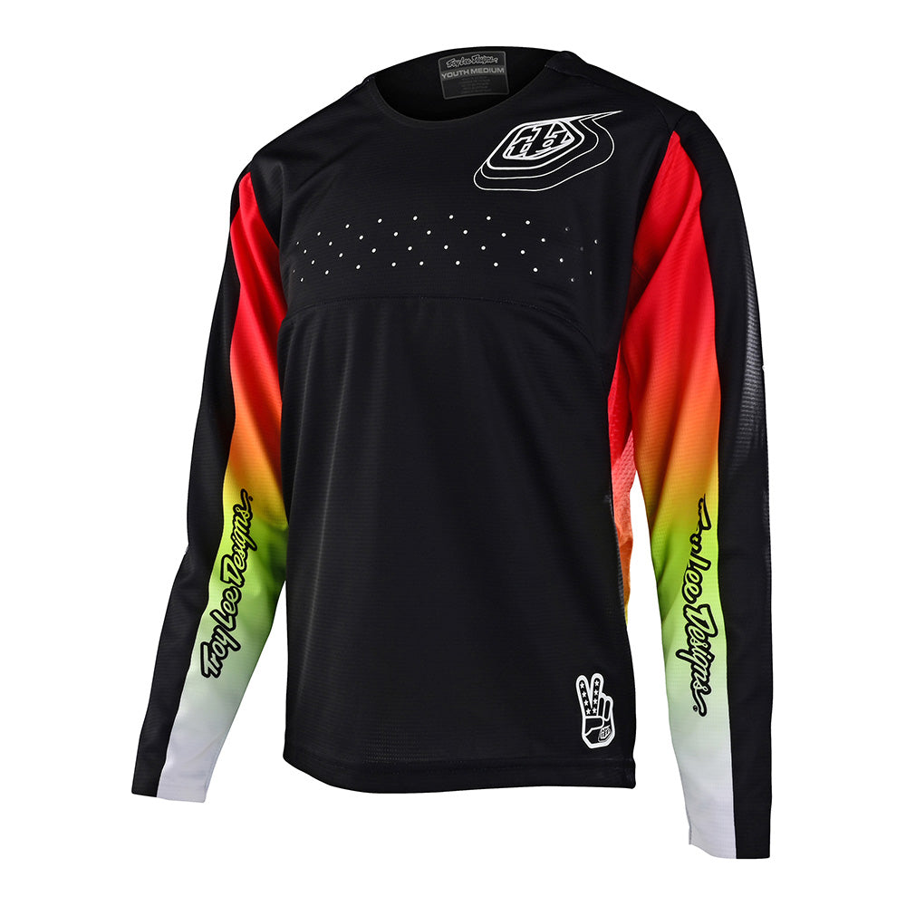 Troy Lee Designs, Troy Lee Designs Youth Sprint Jersey; Richter Black