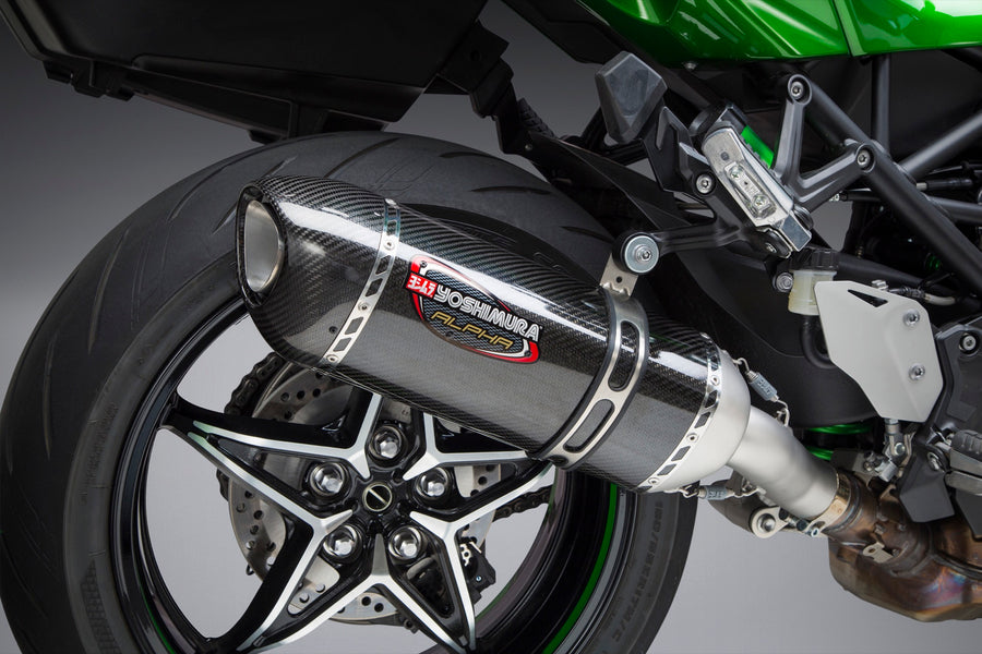 Yoshimura, Yoshimura Alpha Performance Exhaust - Kawasaki ZX1000 Ninja H2 Sx 18-21 - 14210Bm220