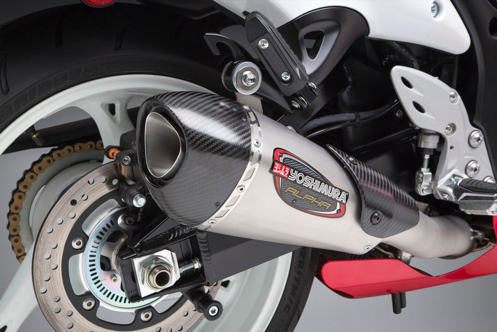 Yoshimura, Yoshimura Exhaust Race Alpha-T Full-Sys Ss-Ss-Cf Works - 11210AP520