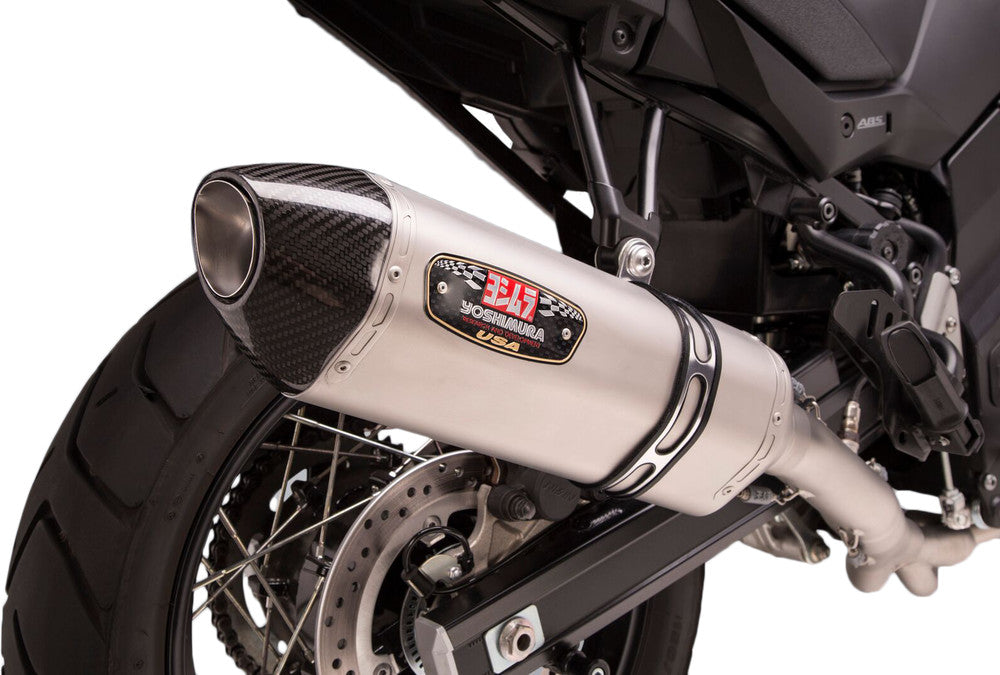 Yoshimura, Yoshimura Exhaust Race R-77 3Qtr Slip-On Ss-Ss-Cf - 11621C0520