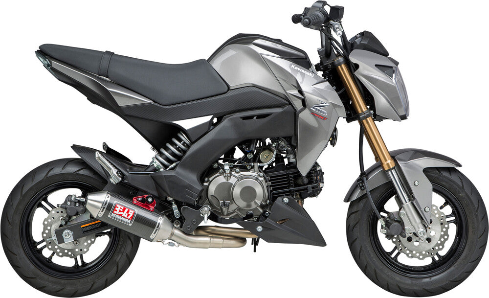 Yoshimura, Yoshimura Exhaust Rs-2 Race Full System Ss-Cf-Ss Kawasaki Z125 2016-2020 - 14120AB251