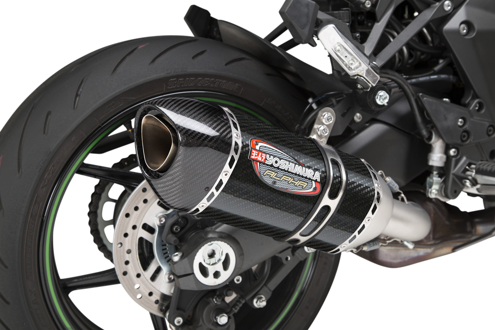 Yoshimura, Yoshimura Exhaust Street Alpha Slip-On Ss/Cf Kawasaki - 14161BP220