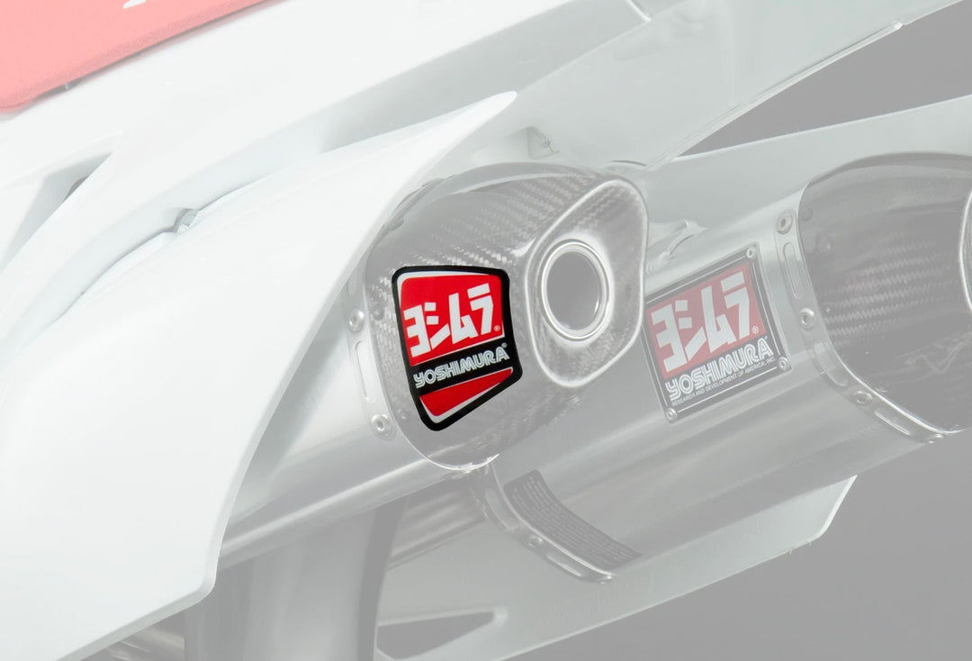 Yoshimura, Yoshimura R&D Rs-9 End Cap Decal Left Hand Only - RS9-NB001L