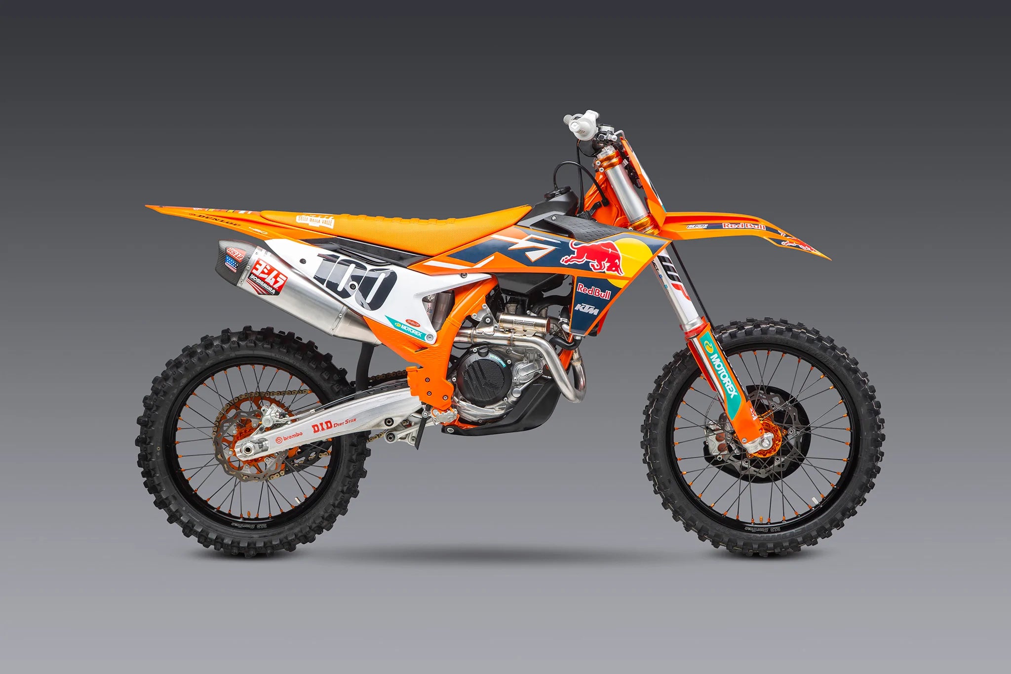 Yoshimura, Yoshimura RS12 Exhaust System Fs Ss-Al-Cf KTM 450SX-F FE 22 / Husqvarna FC450 RE 22 - 264630S320