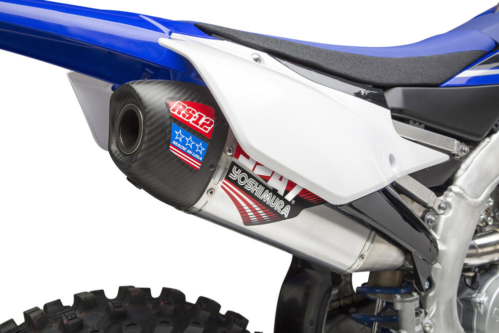 Yoshimura, Yoshimura Rs-12 Hdr/Canister/End Cap Exhaust System Ss-Al-Cf - 231020S320